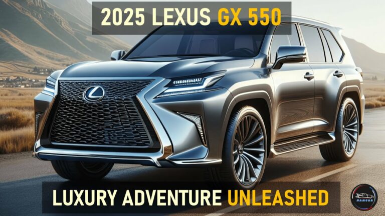 2025 Lexus GX: Redefining Luxury and Performance