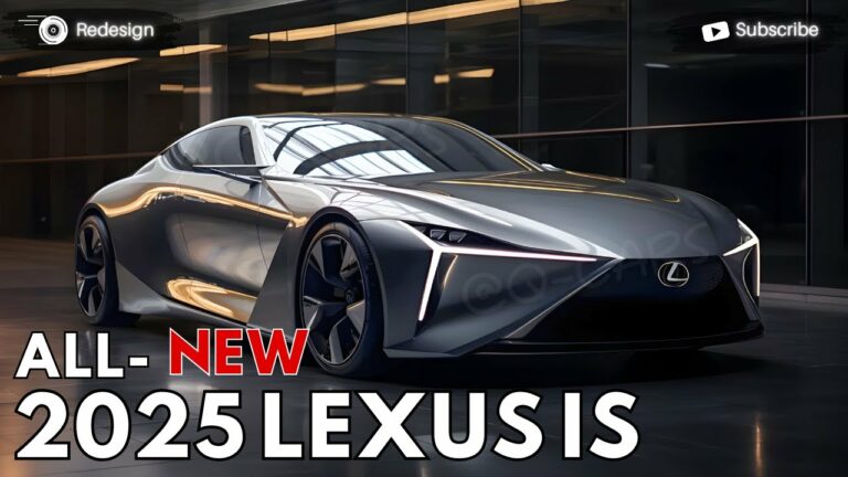 2025 Lexus IS: A Vision of Refined Performance and Advanced Technology