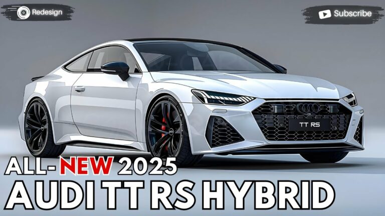 The 2026 Audi TT RS: A Technological Masterpiece Unveiled