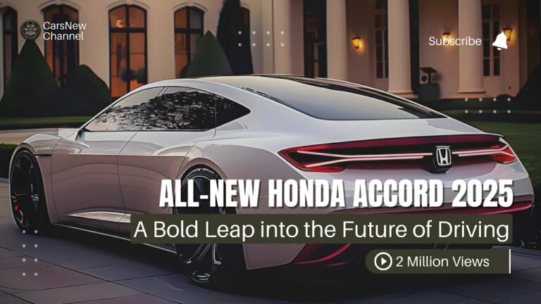 Unveiling the 2025 Honda Accord: A Symphony of Style, Performance, and Innovation