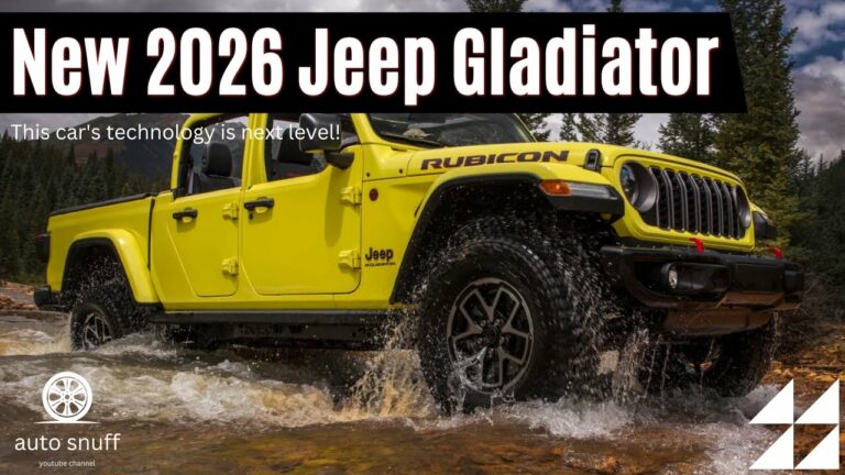 2026 Jeep Gladiator Redesign