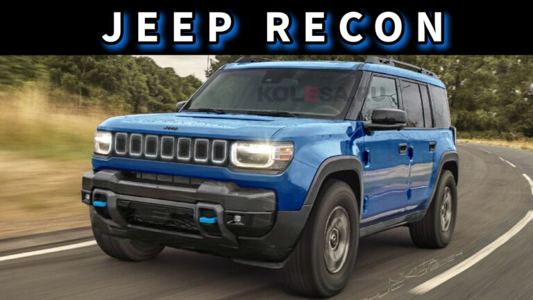 2026 Jeep Recon Ev Redesign