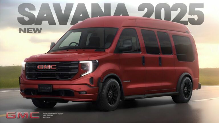 New 2026 Gmc Savana Passenger Van Redesign